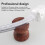 4PCS Rosewood HiFi Speaker Cable Bracket Shockproof Stabilizer, 45mm Diameter 4