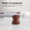 4PCS Rosewood HiFi Speaker Cable Bracket Shockproof Stabilizer, 45mm Diameter 5