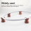 4PCS Rosewood HiFi Speaker Cable Bracket Shockproof Stabilizer, 45mm Diameter 6