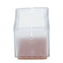 Square Silicone Furniture Leg Protectors 16