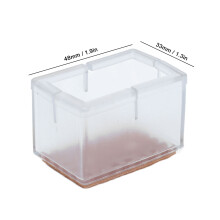 16 Square Silicone Floor Protector Covers
