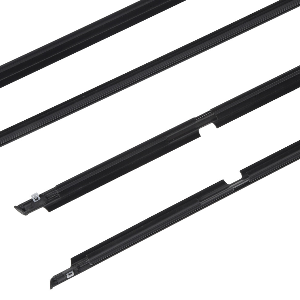 4Pcs Window Seals For Toyota 4Runner N210 Black 7055741170003
