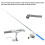 Federleichte Stift Angelrute Spinnrad Set 1