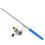 Mini Angelrute Spinnrad Set 20cm Kompakt 1
