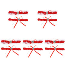 5Ensembles Bracelets De Jambe En Élastique Pour