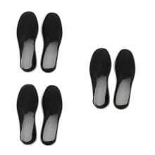 3Sets Traditionelle Kung Fu Stoffschuhe Herren Atmungsaktiv