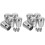 10Pièces Protections Inox Bout De Rampe Argent Pour Escalier 1