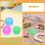 600Pcs Reusable Plastic Bottle Covers for DIY Crafts Kids Creativity 6
