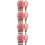 40St Aquariumdecoratie Plastic Kunstplanten Multi 9