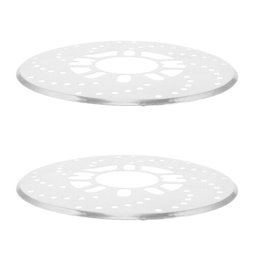 4Pièces Cache Aluminium Auto Argent Style Moderne Et Protection 1