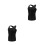 2Pièces Haut Slim Noir Gilet Musculation Compression Confort 5