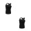 2Pièces Haut Slim Noir Gilet Musculation Compression Confort 8
