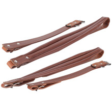 Verstellbarer PU-Leder-Akkordeon-Trageriemen für 16–120 Bassinstrumente