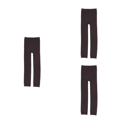 3Pièces Collants Hiver Café Doublés Et Confortables 2