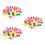 240Pièces Mini Boules Plastique Numérotées Multicolores Pour 8