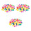 240Pièces Mini Boules Plastique Numérotées Multicolores Pour 9