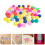 240Pièces Mini Boules Plastique Numérotées Multicolores Pour 10