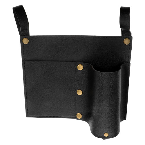 3Pièces Accoudoir Noir PU Multifonction Pour Chaise De Camping 1