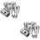 10Pièces Protections Inox Bout De Rampe Argent Pour Escalier 7