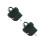 2Pièces Kit Couture Sac À Main PU Vert Accessoires De 9