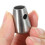 10Pièces Protections Inox Bout De Rampe Argent Pour Escalier 10
