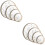 8St Wave Beaded Drum Percussie Instrument Voor Kinderen Hout Assorti 7