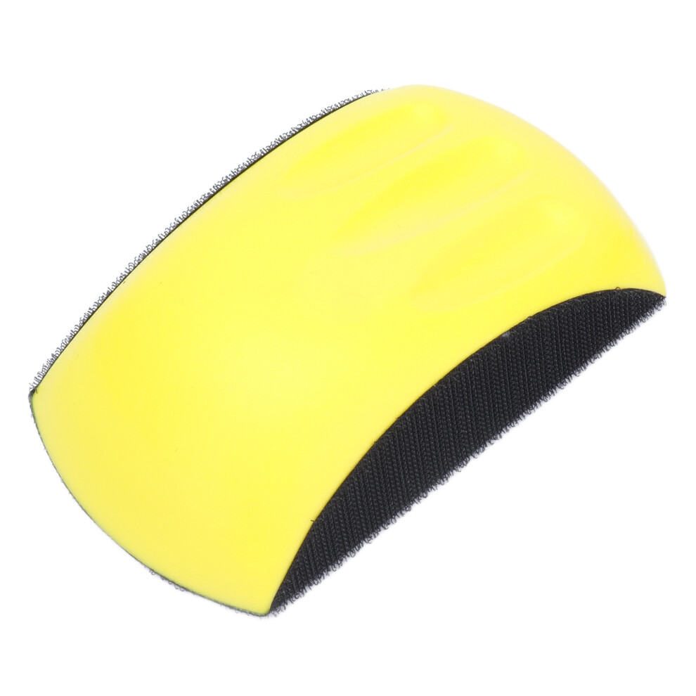 Woodworking Sanding Block Mouse Shape Nylon Foam Hook & Loop Polishing Pad 6In 4291387730628