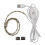 Striscia LED sottopensile da 0,5 m, bianca, dimmerabile tramite touch, con porta USB. 1
