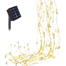 Waterproof Outdoor Fairy Lights, Flexible Copper Wire Lights For Your Garden, Patio, Or Wedding, Energy-Efficient Solar Christmas Lights Ensure