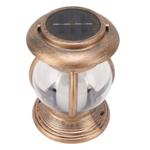 Felinar solar suspendat din alamă, lampă LED impermeabilă IP44