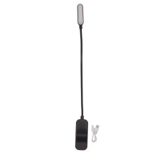Lampa Gearrthóg In-athluchtaithe USB Leabhar, 3 Mhód Dath,