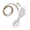 Striscia LED sottopensile da 0,5 m, bianca, dimmerabile tramite touch, con porta USB. 5