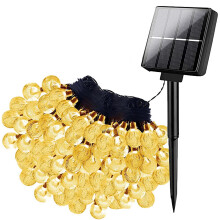 Globe Solar String Lights 9.5m 8 moduri IP65