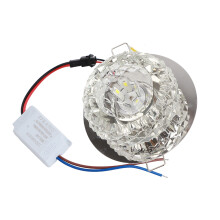 Solas Uasteorainn LED 10cm5W – Bán, Gloine & Cruach Dhosmálta