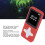 Red MP3 Player, Bluetooth 5.0, 1.77in LCD, 8GB 4