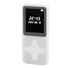 Tragbarer Bluetooth 5.0 MP3-Player 1,77 Zoll LCD, Max. 128 GB, Weiß
