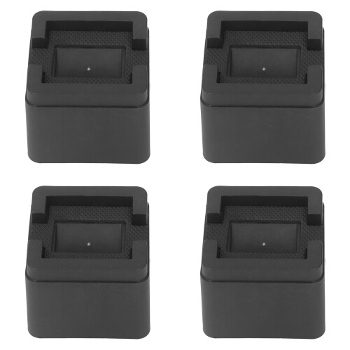 4Sets Sofa Risers Square Rubber Anti Skid Bed Raisers Blocks for Home Washing Machine 1