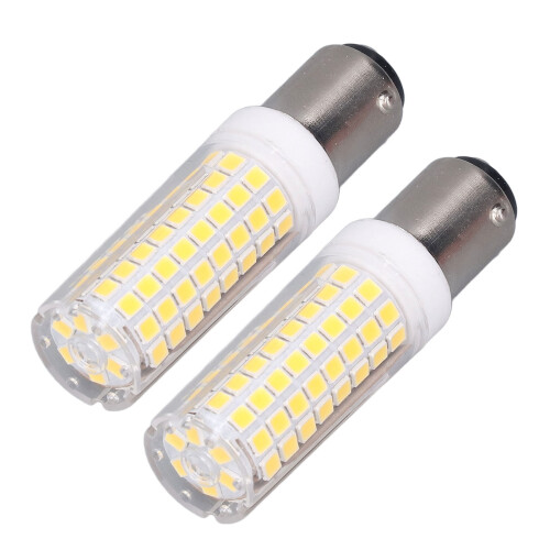 Lâmpada LED tipo milho BA15d10W dimerizável com luz natural (pacote com 2) 2