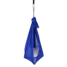 Sky Blue Aerial Yoga Swing 25KN Durable Elastic Fitness Body Toning Equipment