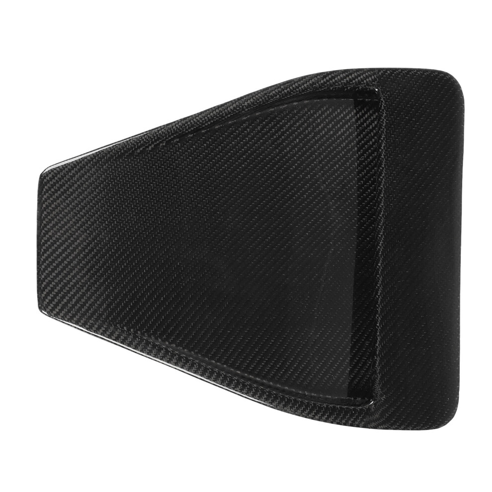 Glossy Carbon Fibre Bonnet Scoop Vent Black 7055741182389