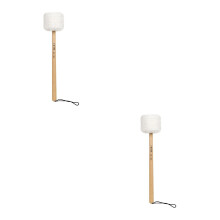 2Pièces Maillets Bois De Hêtre Pour Bol Chantant Couleur