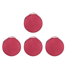 4St Roze Zachte Tas Voor Singing Bowl Met Nette Afwerking Thuis