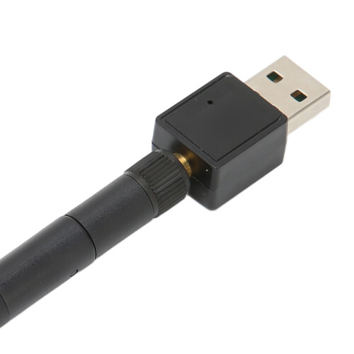 Wireless Network Card 150Mbps 2.4GHz USB 3.5dBi Antenna Black 2