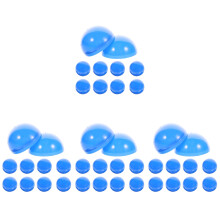 80St Bouncy Blauwe Plastic Loterijballen Voor En Feest