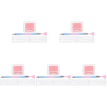 5Sets Refillbare Nail Dotting Pen Set Voor En
