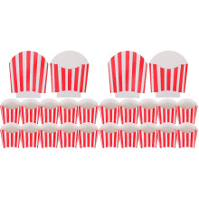 100St Assorti Papieren Popcorn Boxes Voor Bioscoop En Feest Gebruiken