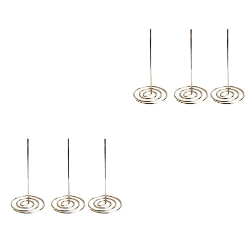 6Pièces Porte-Ticket Métal Accessoire Restaurant 2