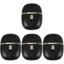 4St Zwart Privacy Roller Stempel Voor Post Met Boxopener En Kunststof