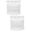 10St Compacte Witte Taartdozen Met Koepeldeksel Voor Cupcakes 8