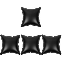 4St Draagbaar Opblaasbaar PVC Zwart Voor Sofa En Buiten